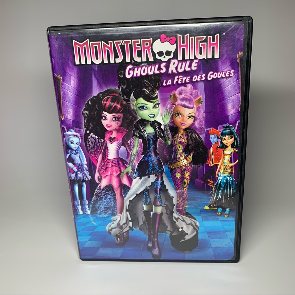 Monster High: Ghouls Rule (DVD, 2012, Canadian) Bilingual,